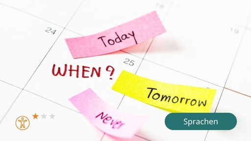 Englisch: Auffrischung für's Büro (on Premises)